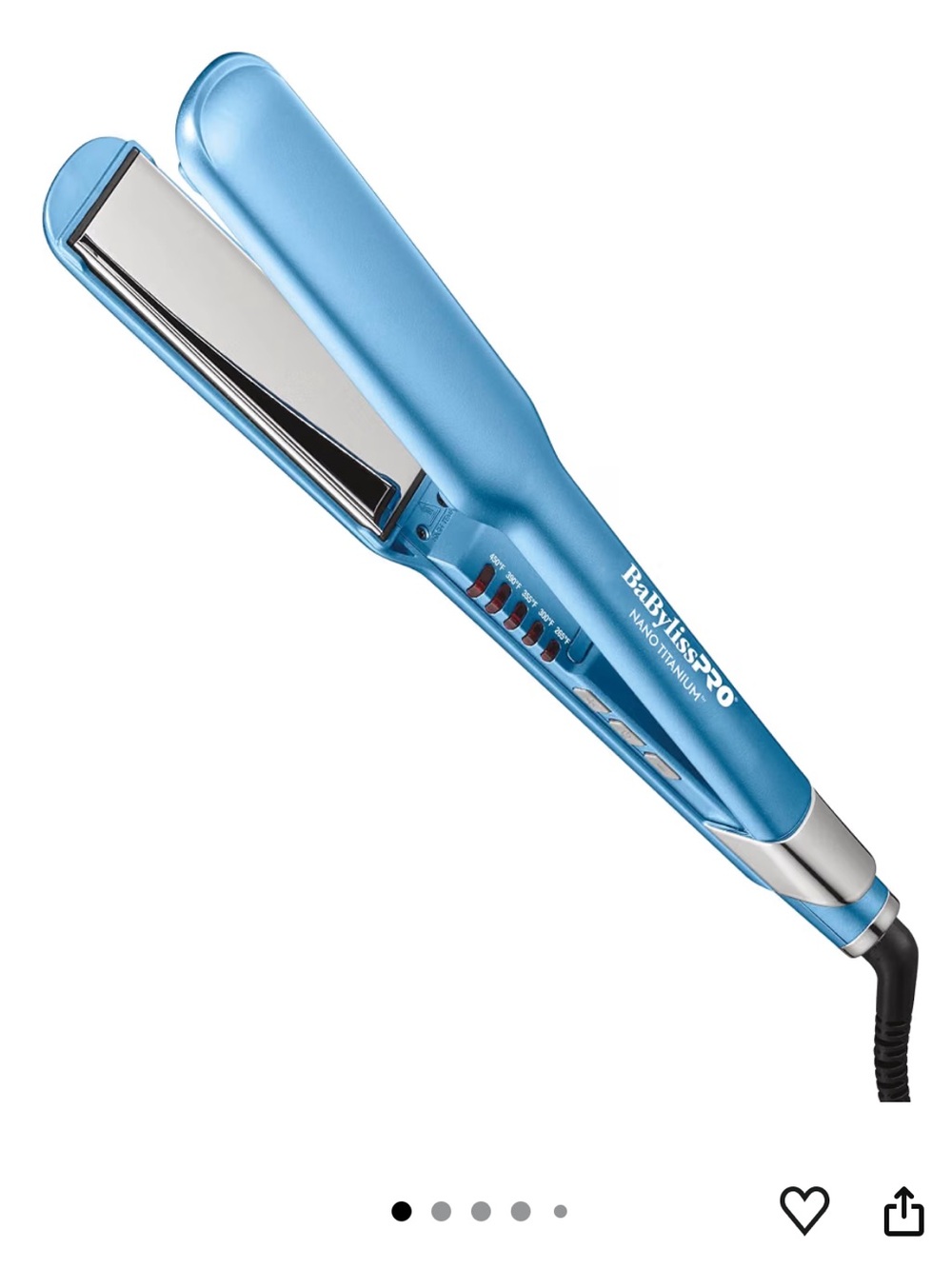 BaByliss Pro Nano Titanium Hair Straightener